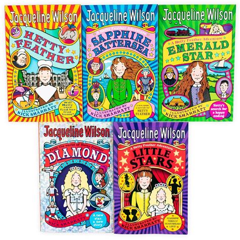 Jacqueline Wilson Hetty Feather Adventures 5 Book Collection - Ages 9- — Books2Door