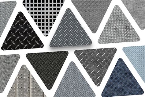 24 Seamless Metal Floor Texture Pack - Design Cuts