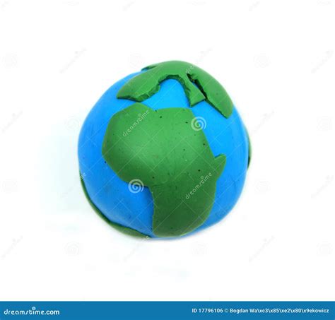 Earth from kids clay stock photo. Image of colorful, earth - 17796106