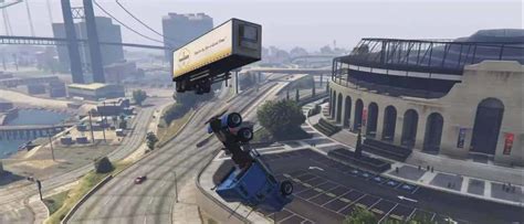 Epic GTA V Semi Truck Stunts Return - GTA BOOM