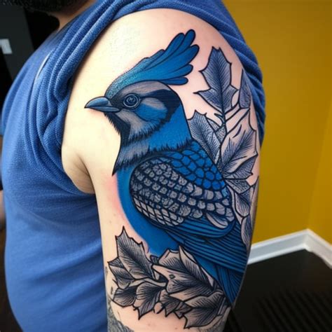 52 Blue Jay Tattoo Ideas - TattooClue.com