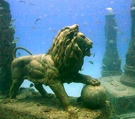 Underwater, Cleopatra’s Palace, Alexandria, Egypt – Shea Avery