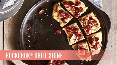 Rockcrok® Grill Stone | Pampered Chef - YouTube