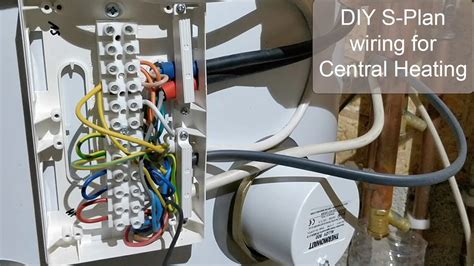 DIY S-Plan wiring for Central Heating - YouTube