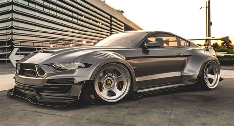 Clinched Flares Widebody Kit Ford Mustang S550 GT GT350 EcoBoost V6 ...