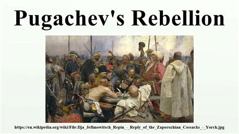 Pugachev's Rebellion - YouTube