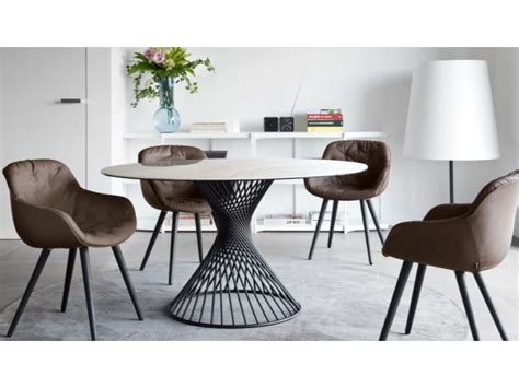 Calligaris Vortex Round Dining Table | Scossa