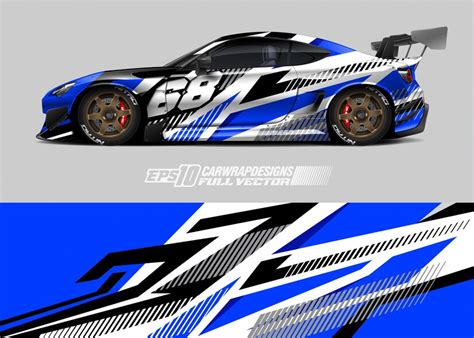 Premium Vector | Car livery designs