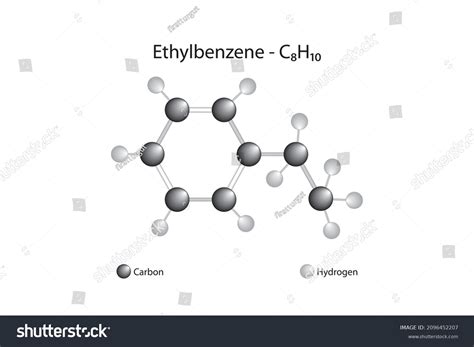 Ethylbenzene Structure