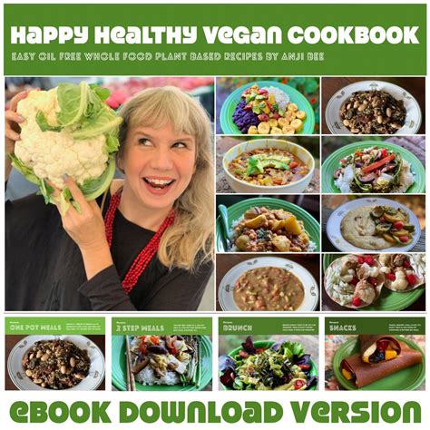 Happy Healthy Vegan Cookbook [eBook] / Happy Healthy Vegan T-Shirts