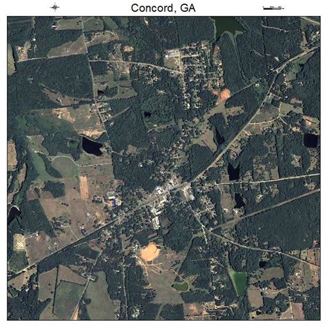 Aerial Photography Map of Concord, GA Georgia