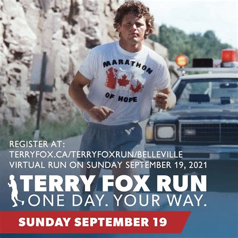 Good result for virtual Terry Fox Run | Quinte News