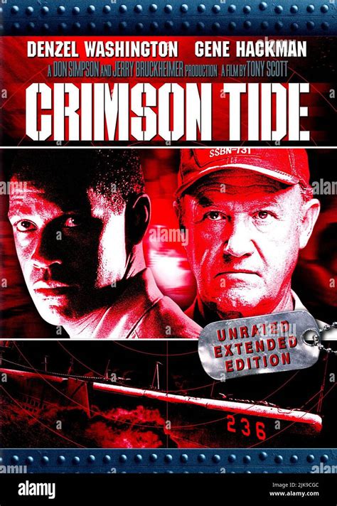 Movie poster crimson tide 1995 hi-res stock photography and images - Alamy