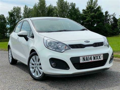 2014 KIA RIO 1.25 EDITION 2 WHITE 5 DOOR HATCHBACK MANUAL PETROL | in Motherwell, North ...