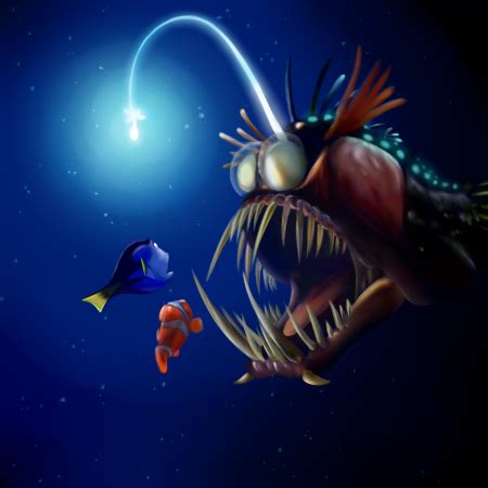 Angler Fish | Angler fish, Angler fish art, Fish art