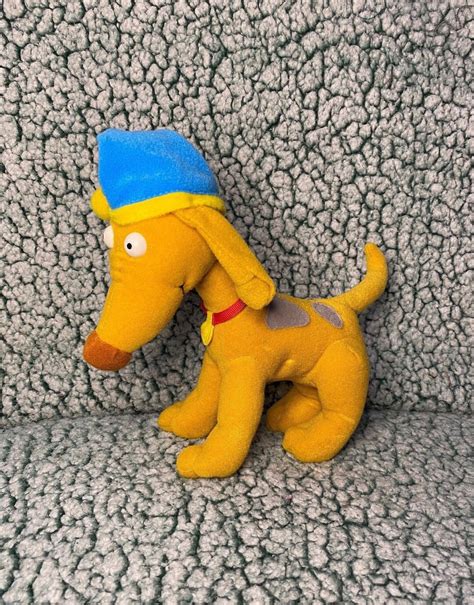 Nickelodeon Rugrats 7 Spike the Dog Plush W/beans 1998 Mattel the Rugrats Plush - Etsy