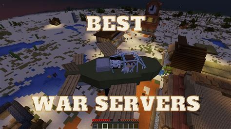 Top 3 war-style Minecraft servers