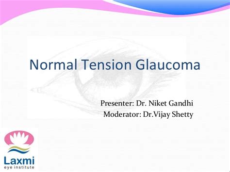 Normal tension glaucoma