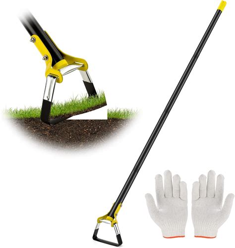 Amazon.com : Stirrup Hoe for Weeding, Action Hoe Garden Tool, Hula Hoe ...