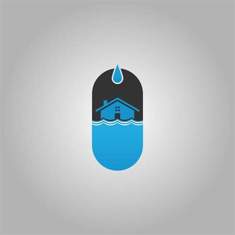 flood icon logo vector 23424083 Vector Art at Vecteezy