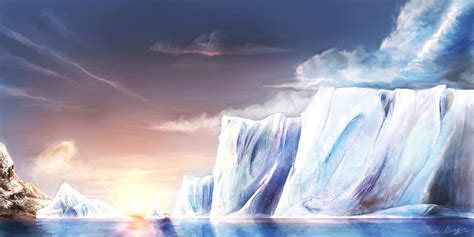 Arctic Sunset by Nameless-Designer on DeviantArt