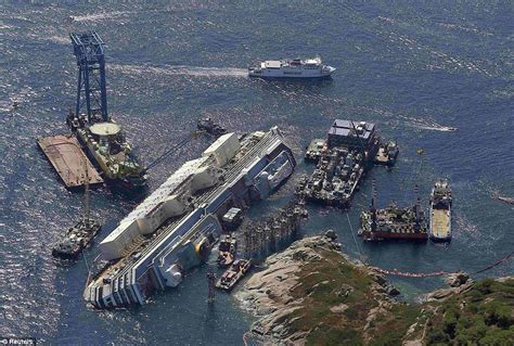 Costa Concordia to be raised in most expensive maritime salvage operation ever | Daily Mail Online