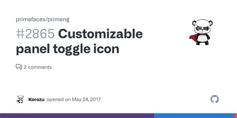 Customizable panel toggle icon · Issue #2865 · primefaces/primeng · GitHub