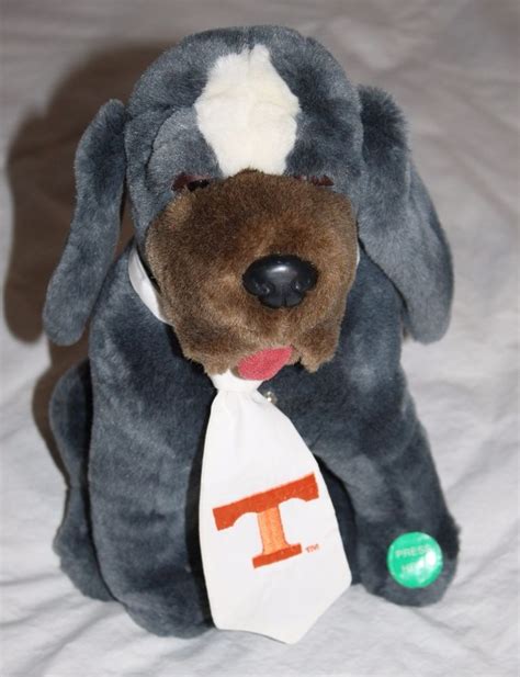 University of TENNESSEE VOLUNTEERS Soft Toy Plush Dog Vols Tie Mascot ...