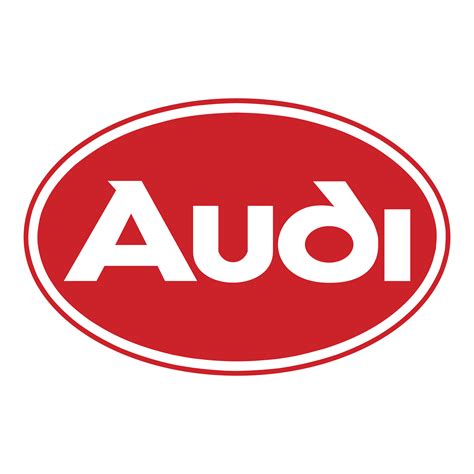 1969 Audi Logo Transparent | Red Audi SVG Logo