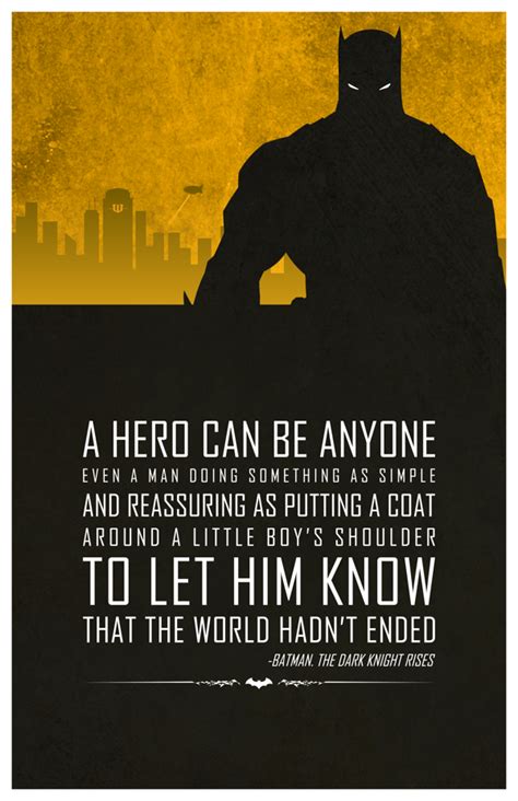 Heroic Words of Wisdom by Adam Thompson, via Behance | Superhero quotes ...