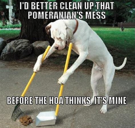 Dog Poop HOA meme - quickmeme