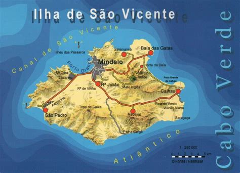 Sao Vicente map | The Rigneys' Great Adventure