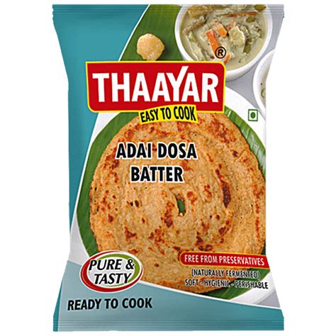 Buy Thaayar Adai Dosa Batter - Easy To Cook Online at Best Price of Rs ...