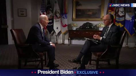 Biden gets testy with NBC's Lester Holt over unfavorable media coverage: 'What's with you guys ...