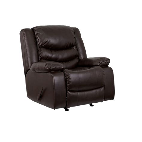 Plush Brown Leather Rocker Recliner, MEN-DSC01078-BRN-GG by Flash ...