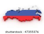 Map Of Russia In Russian Flag Free Stock Photo - Public Domain Pictures
