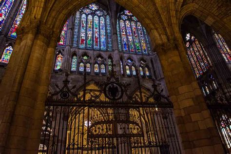 Windows of the Cathedral of Leon, Spain - Travel Past 50