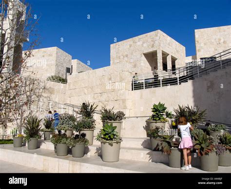 Getty Museum Los Angeles Stock Photo - Alamy