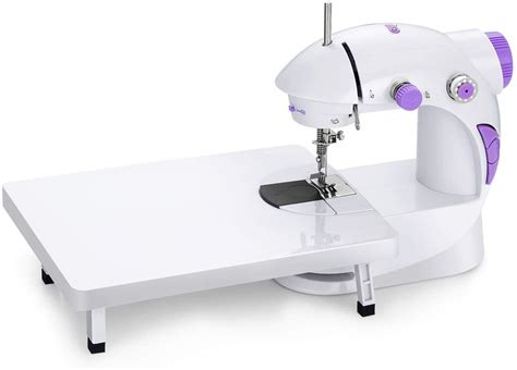 Buy Qualimate Portable Mini Sewing Machine with Table for Home Silai ...