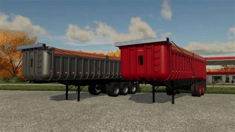 1973 Fruehauf dump trailer v1.0 | FS22 Mod Download