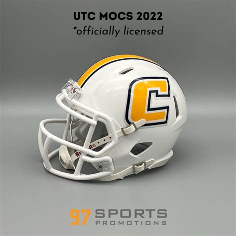 Chattanooga (UTC) Mocs Mini Football Helmet 2022 - 97 Sports Promotions