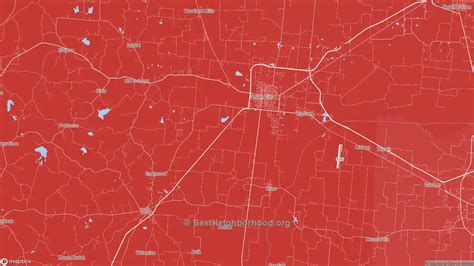 Obion County, TN Political Map – Democrat & Republican Areas in Obion ...