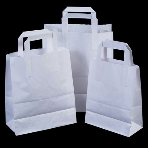 White Lunch Bags - All Fashion Bags