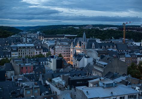 Luxembourg aerial evening views - Photographer Luxembourg