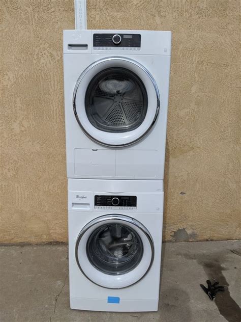 Compact 24" Ventless Front Load Washer Electric Dryer Stackable Set for Sale in Albuquerque, NM ...