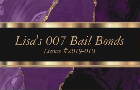 Lisa"s 007 Bail Bonds - Home