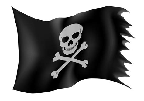 pirate flag vector illustration 490461 Vector Art at Vecteezy