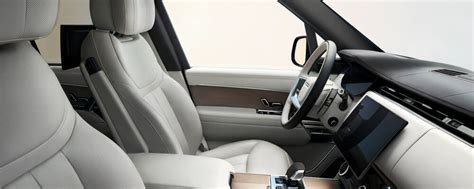 2022 Range Rover Interior | Range Rover Capacity & Feature Suite