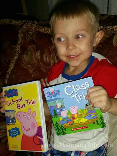 Momma4Life: Back to School with Peppa Pig School Bus Trip Dvd Gift ...