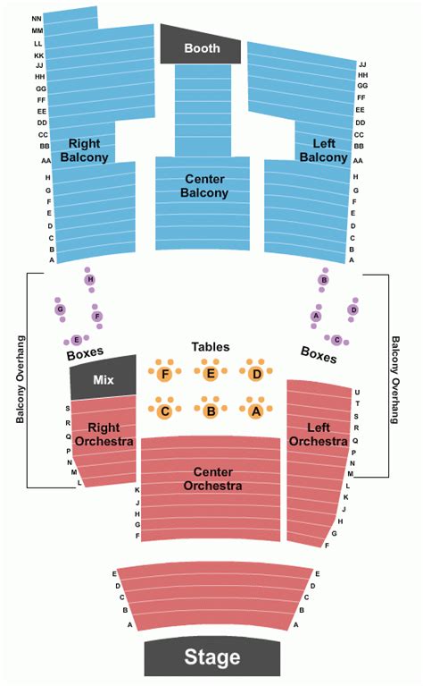 The Cabot Seating Chart Seating Maps Beverly - Theater Seating Chart